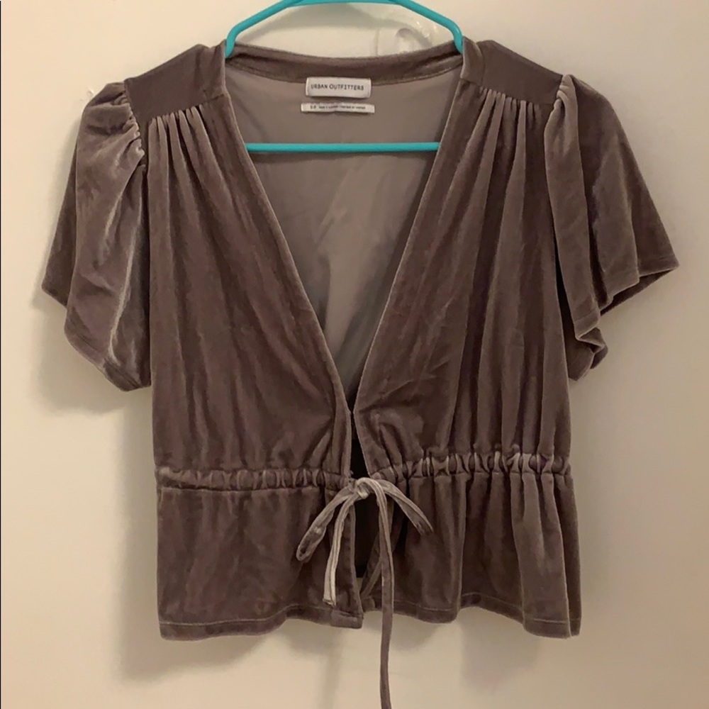 Suede top - Picture 2 of 4